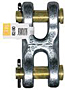 CM Carbon Chain Attachments\CM_ Double_ Clevis_ Link - Dixie